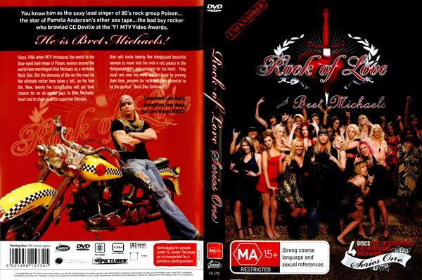 Rock Of Love Season 1 Australian DVD